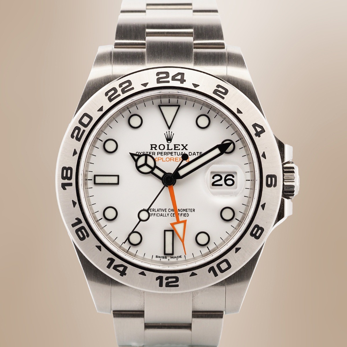 Rolex - Oyster Perpetual Date Explorer II "Polar" Full Set Circa 2021 Réf. 216570