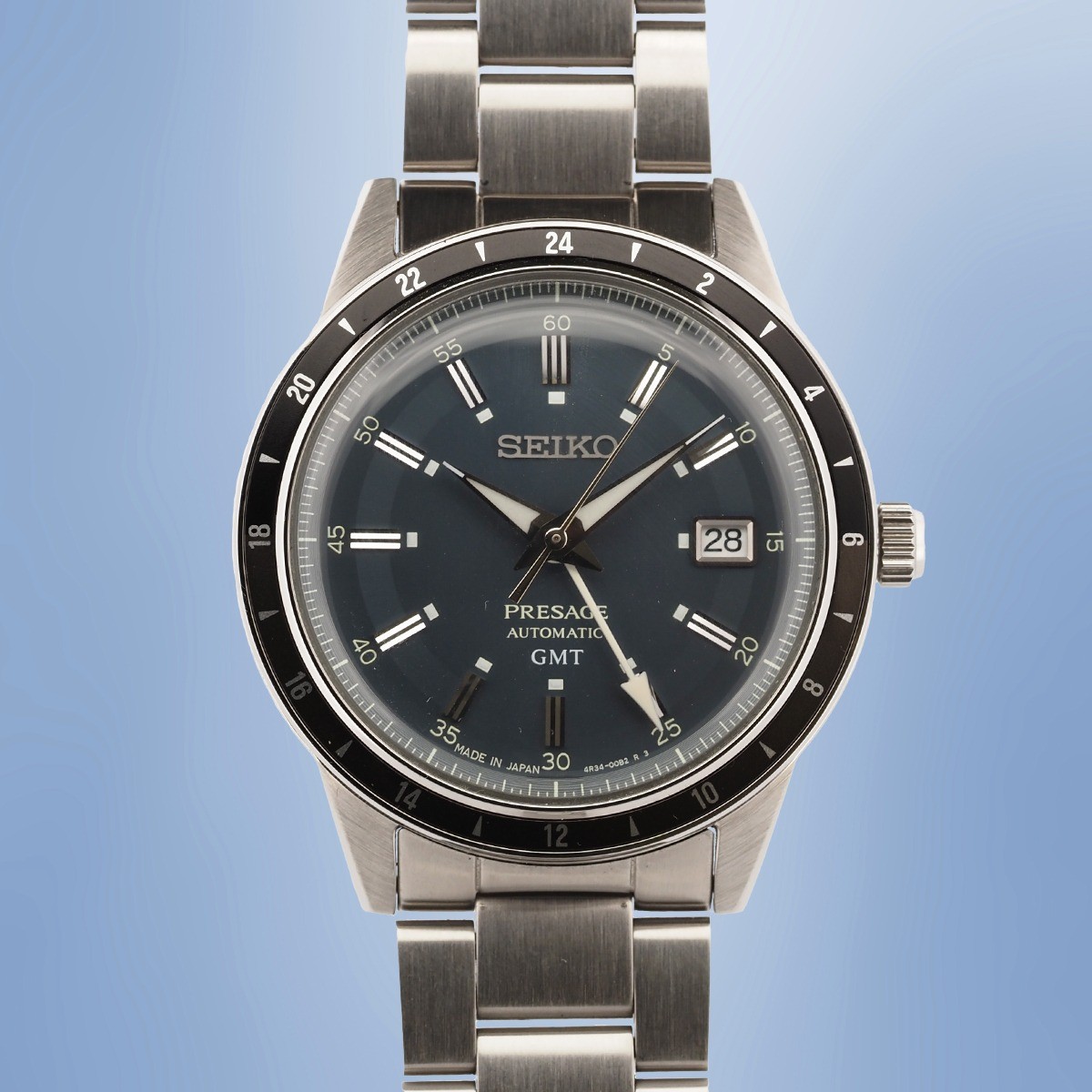 Seiko - Presage Automatic GMT "JDM" (Japanese Domestic Market) Réf. SARY229