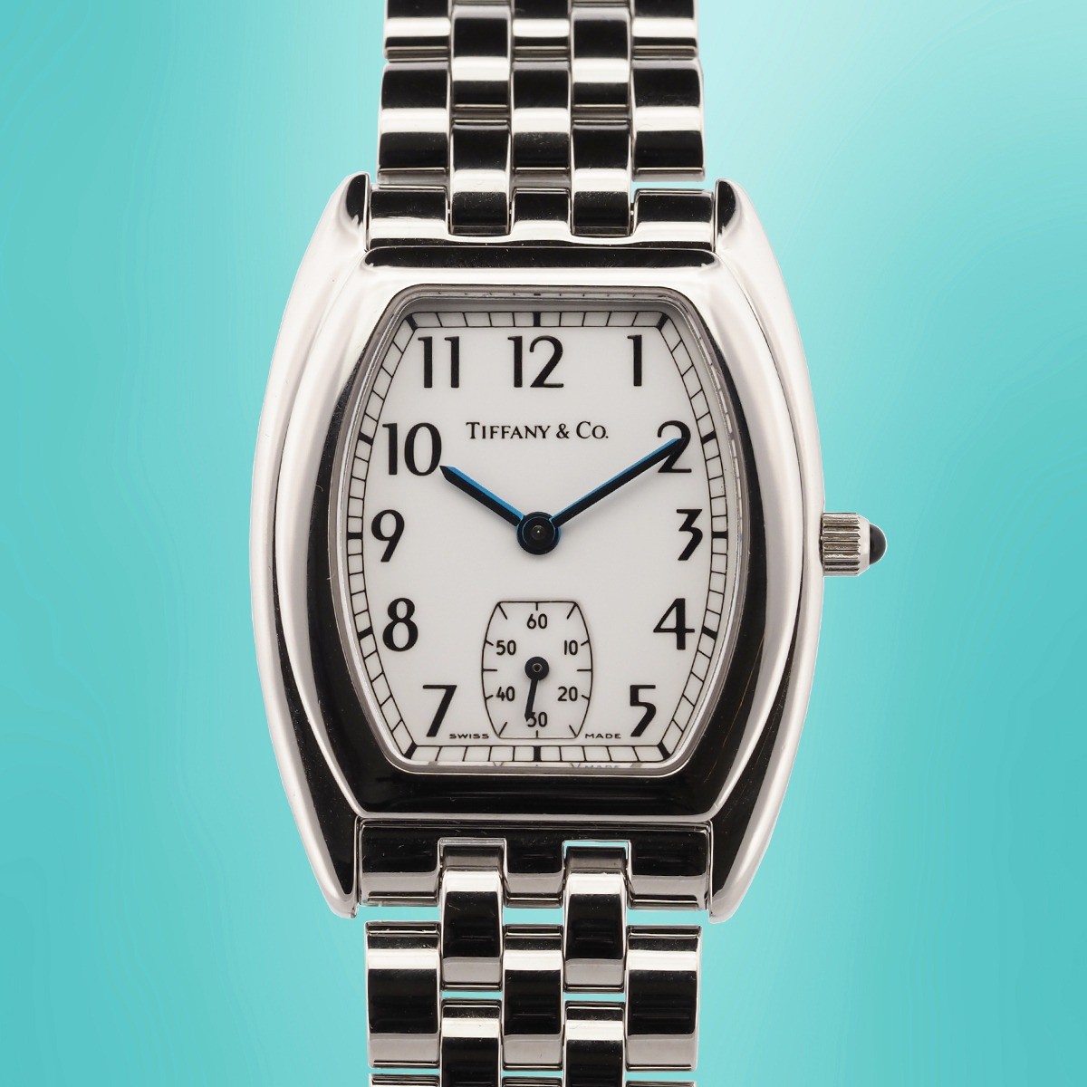 Tiffany & Co - Classic Tonneau Small Seconds Circa 2000 Réf. 515.1016