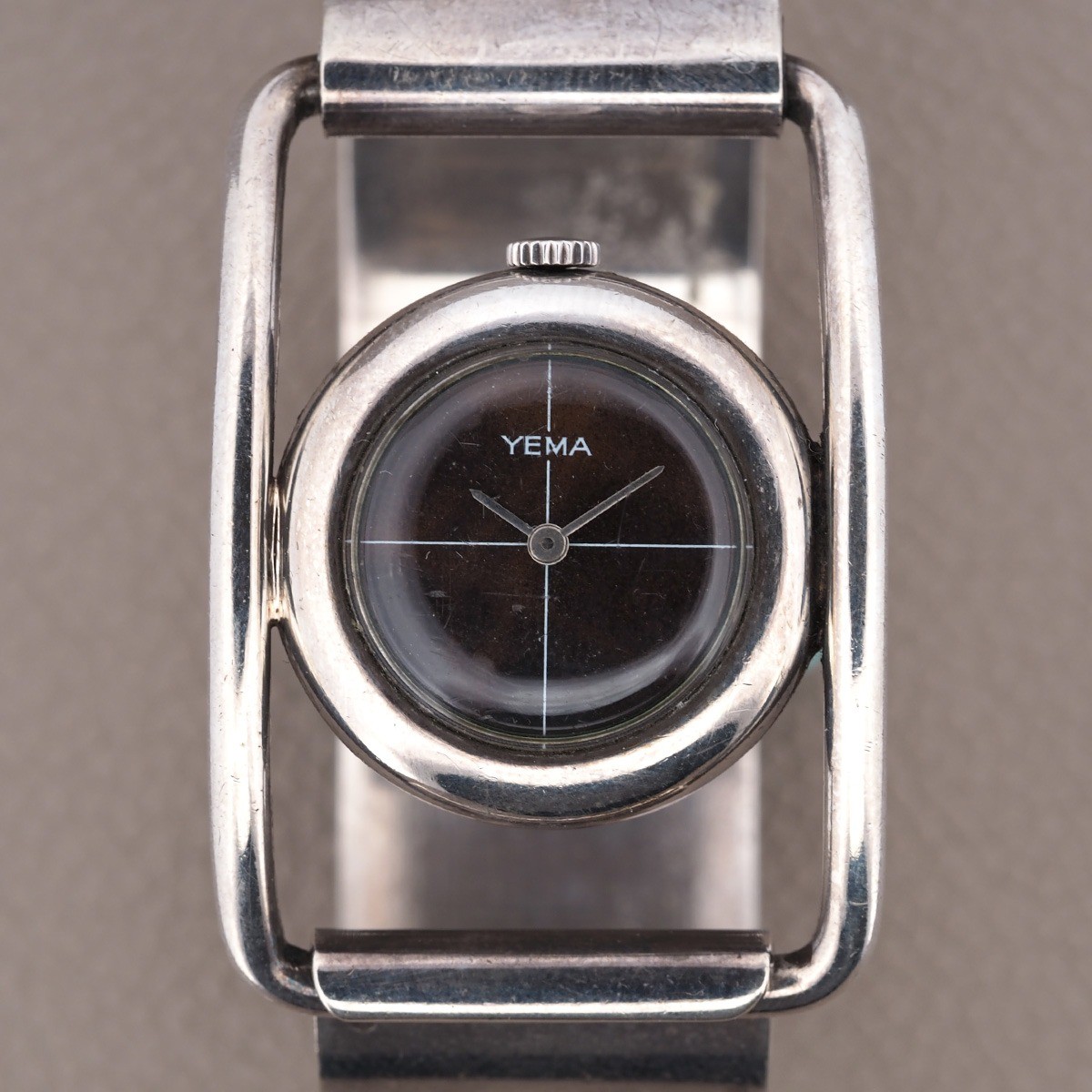 Yema - Montre-Bracelet en argent massif 31x46mm