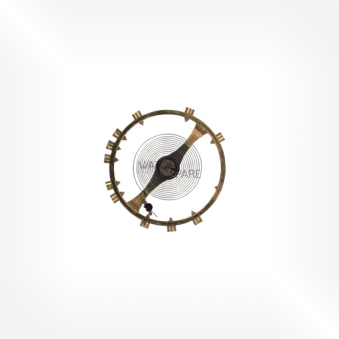 Alpina Cal. 586 - Balancier spiral 721