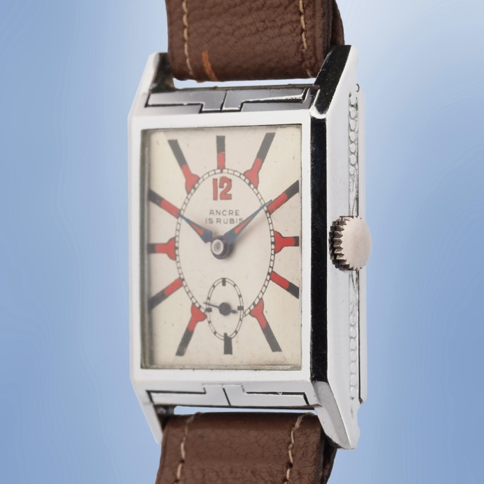 Ancre - Art Déco "Jumbo" 25x39mm Vintage