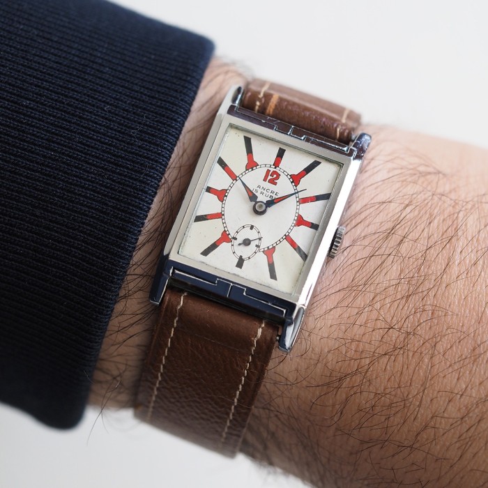 Ancre - Art Déco "Jumbo" 25x39mm Vintage