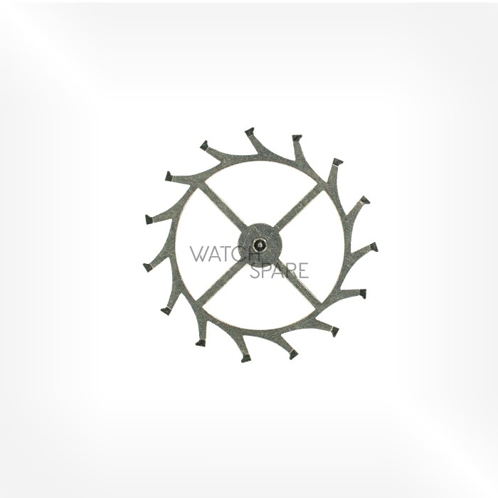 AS Cal. 1710 - Roue d'ancre pivotée, pour contre-pivot dessous 703