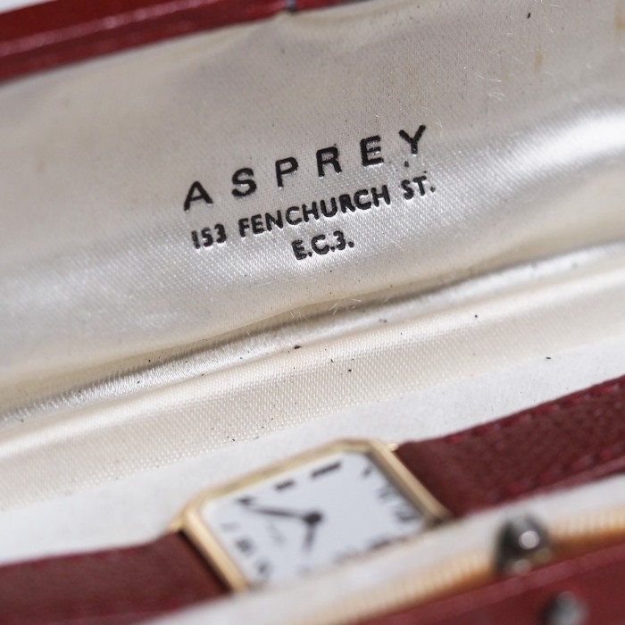 Asprey London - Baume & Mercier Ceinture Or Jaune 18cts avec boîte Réf. 38259