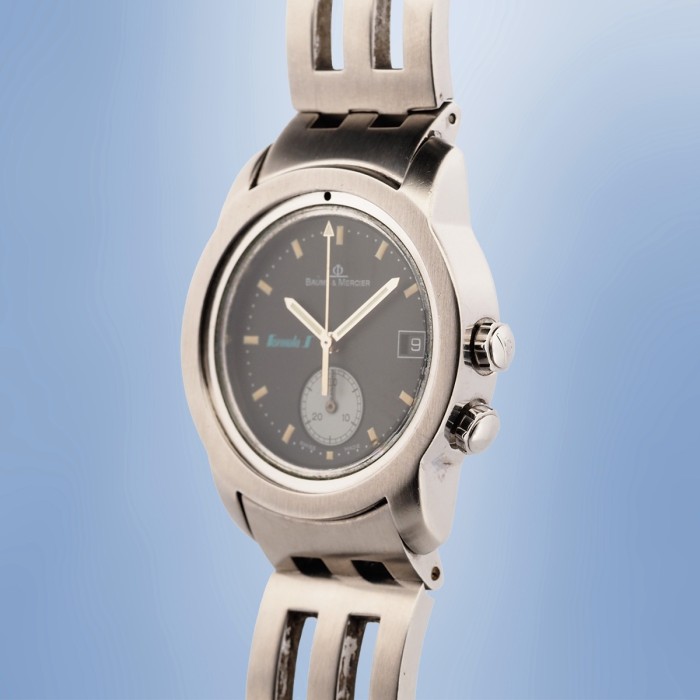 Baume & Mercier - Formula S Monopusher Chronograph Circa 1990 Réf. MV 04 F 007