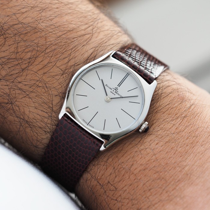 Baume & Mercier - Classic Ultra-Thin Vintage Remontage Manuel Circa 1970 Réf. 1731