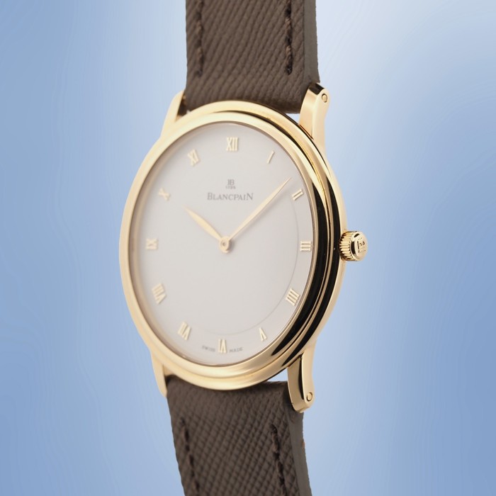 Blancpain - Villeret Ultra Plate Or Jaune 18cts Circa 2000 Réf. 0021-1418-55