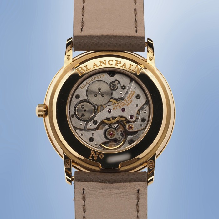 Blancpain - Villeret Ultra Plate Or Jaune 18cts Circa 2000 Réf. 0021-1418-55