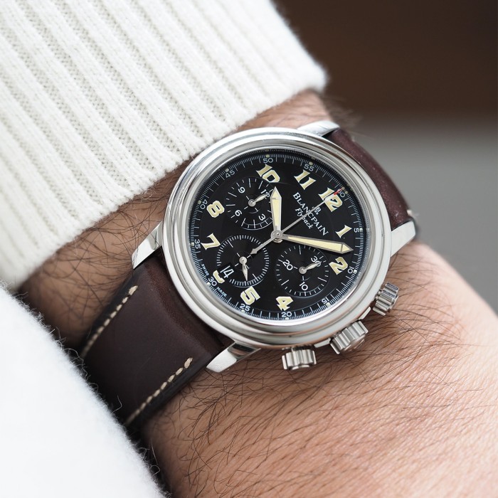 Blancpain - Léman Flyback Chronograph Circa 2000 Réf. 2185F-1130-63  