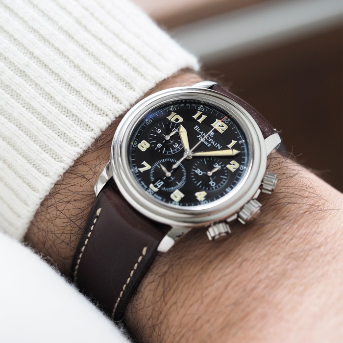 Blancpain - Léman Flyback Chronograph Circa 2000 Réf. 2185F-1130-63  