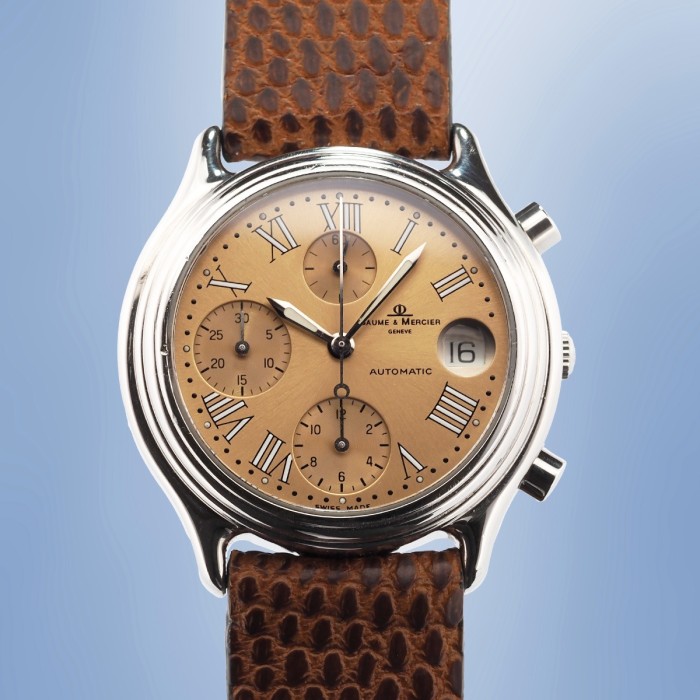 Baume & Mercier - Baumatic Chronographe 36mm Circa 2000 Réf. LO 542
