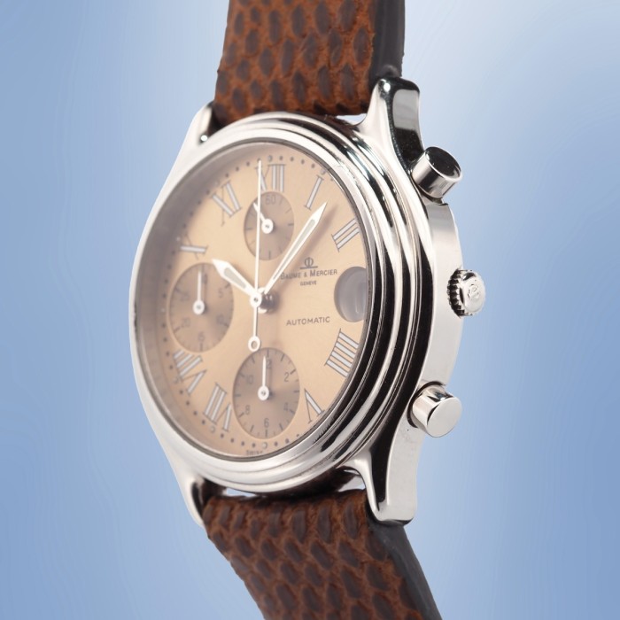 Baume & Mercier - Baumatic Chronographe 36mm Circa 2000 Réf. LO 542