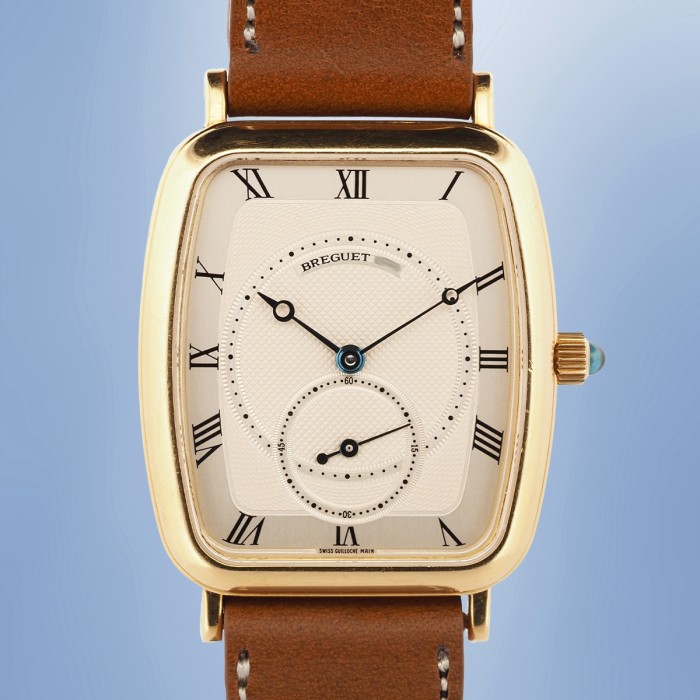 Breguet - Héritage Tonneau Vintage Or Jaune 18cts Circa 1990 Réf. 3490
