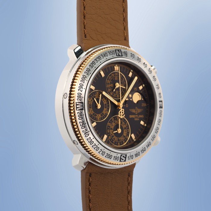 Breitling - Astromat 1461 Chronographe à Calendrier Perpétuel et Phase de lune Réf. D19405