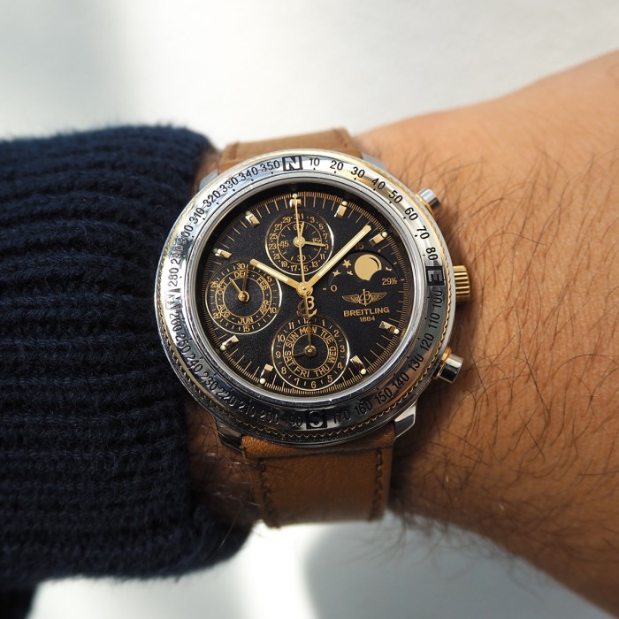 Breitling - Astromat 1461 Chronographe à Calendrier Perpétuel et Phase de lune Réf. D19405