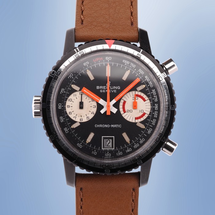 Breitling - ChronoMatic Vintage PVD Noir Réf. 2110