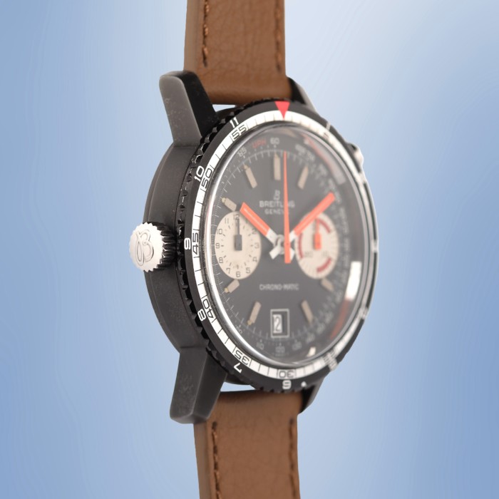 Breitling - ChronoMatic Vintage PVD Noir Réf. 2110
