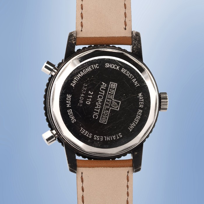 Breitling - ChronoMatic Vintage PVD Noir Réf. 2110
