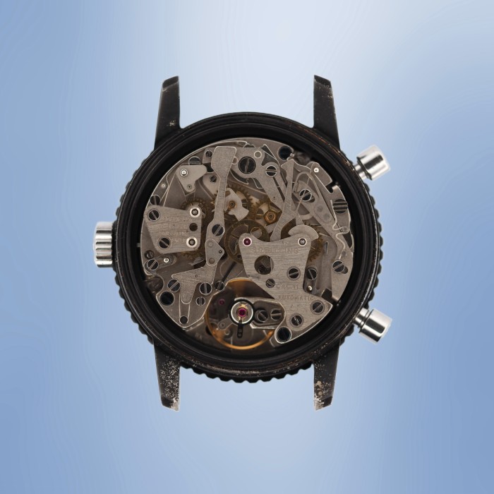 Breitling - ChronoMatic Vintage PVD Noir Réf. 2110