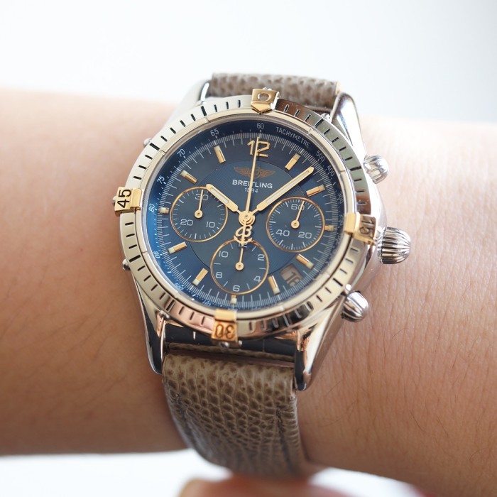 Breitling - Chrono Cockpit Blue Chronographe Réf. B30012