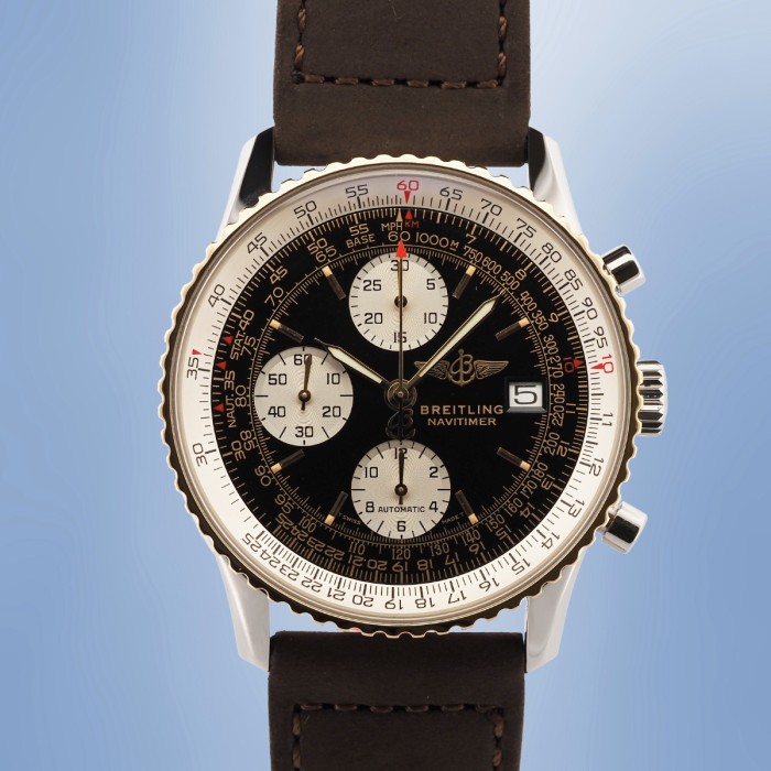 Breitling - Old Navitimer II Chronograph Automatic Révisée Circa 1995 Réf. D13022