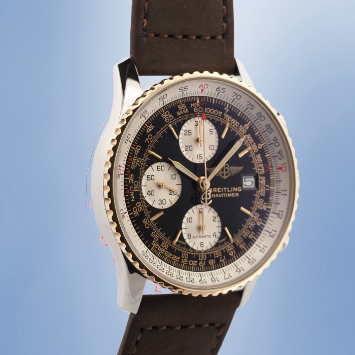 Breitling - Old Navitimer II Chronograph Automatic Révisée Circa 1995 Réf. D13022