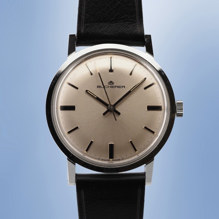 Bucherer - Vintage Full Set Original Strap Circa 1972 Réf. 4162