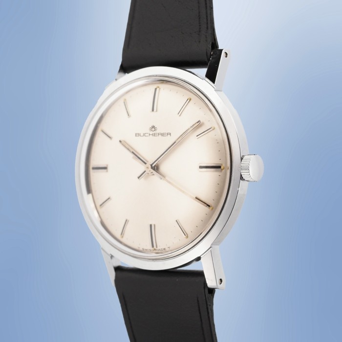 Bucherer - Vintage Full Set Original Strap Circa 1972 Réf. 4162