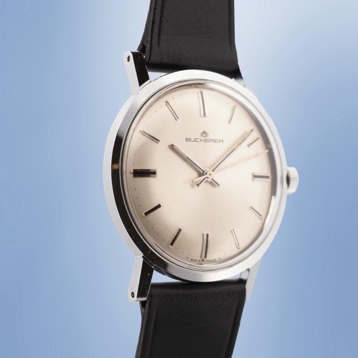 Bucherer - Vintage Full Set Original Strap Circa 1972 Réf. 4162