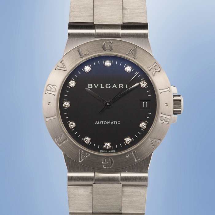 Bulgari - Diagono Sports Diamonds Index Réf. LCV 35 S 
