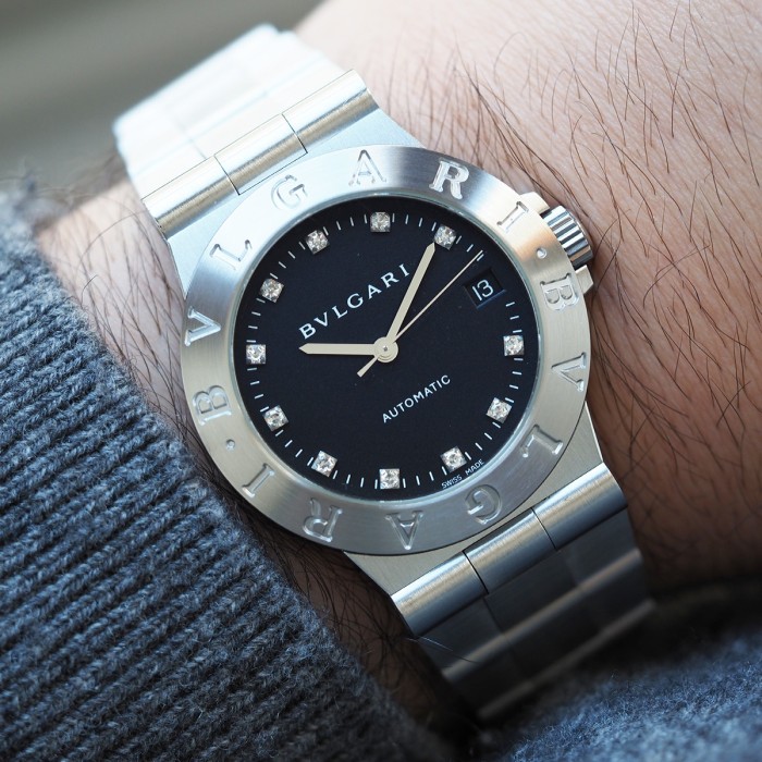 Bulgari - Diagono Sports Diamonds Index Réf. LCV 35 S 