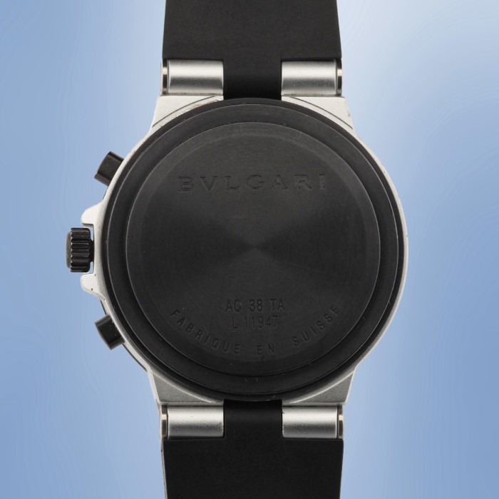 Bulgari - Diagono Chronograph Aluminium Circa 2005 Réf. AC38TA