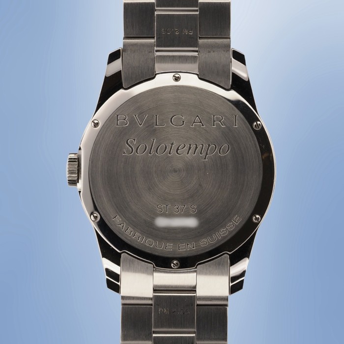 Bulgari - Solotempo Quartz Full Set Réf. ST 37 S