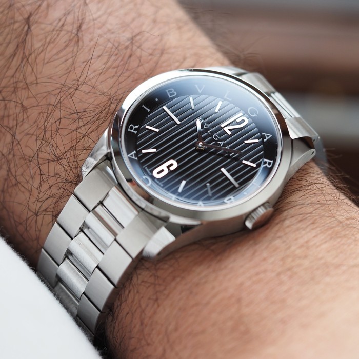 Bulgari - Solotempo Quartz Full Set Réf. ST 37 S