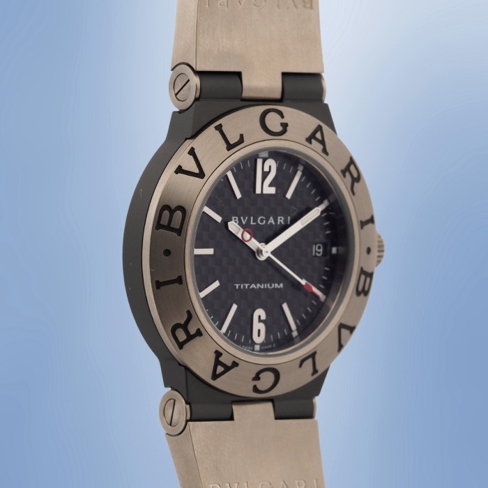 Bulgari - Diagono Titanium Réf. TI38TA