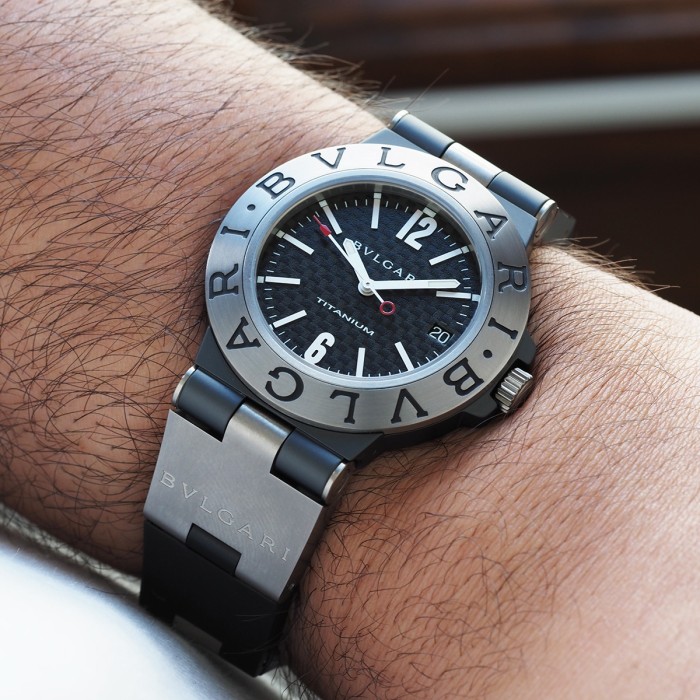 Bulgari - Diagono Titanium Réf. TI38TA