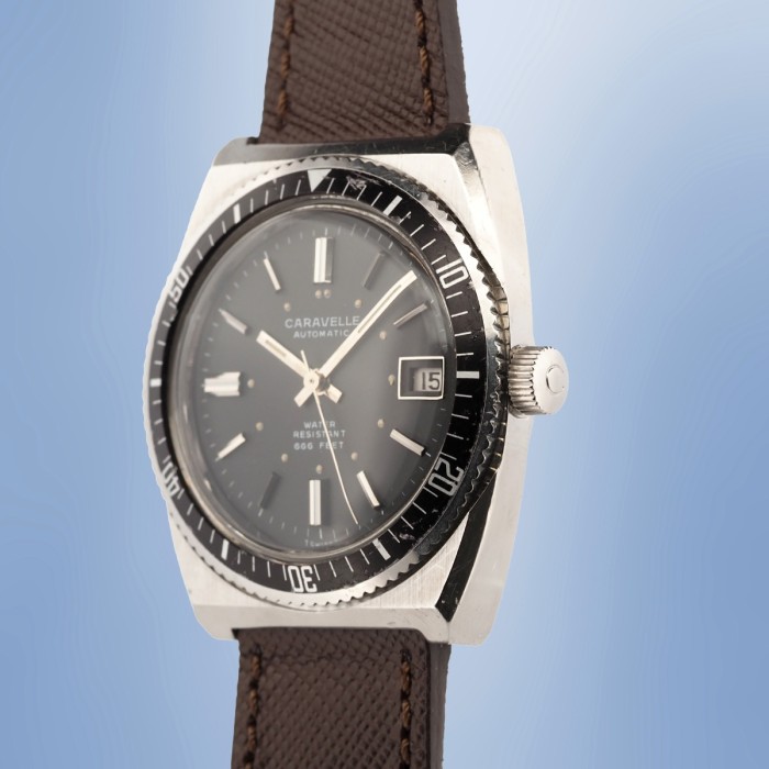 Caravelle - Automatic Vintage Diver 666 Feet Circa 1970 Réf. 3026-OKACD