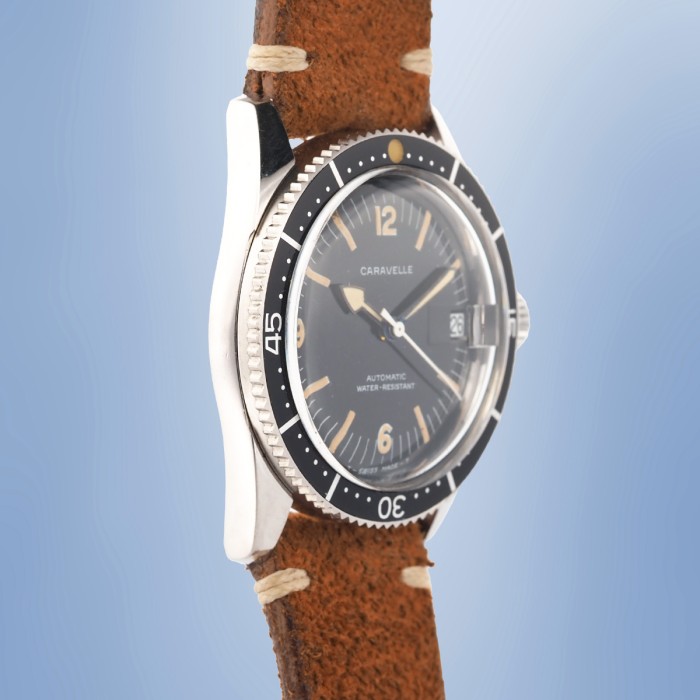 Caravelle Watch Division Bulova Watch Co - Vintage Sea Hunter Diver Réf. 665-1