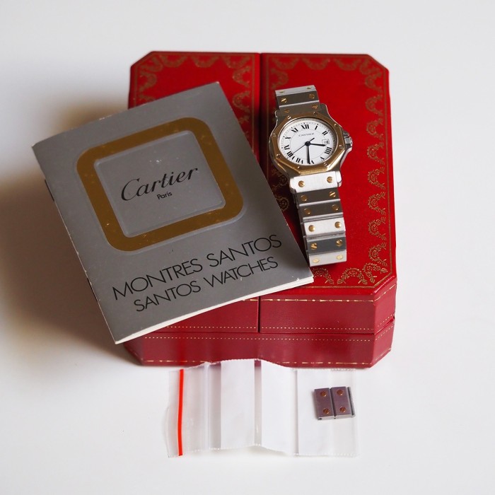 Cartier - Santos Octogonal Automatic Spider Circa 1990 Réf. 2966