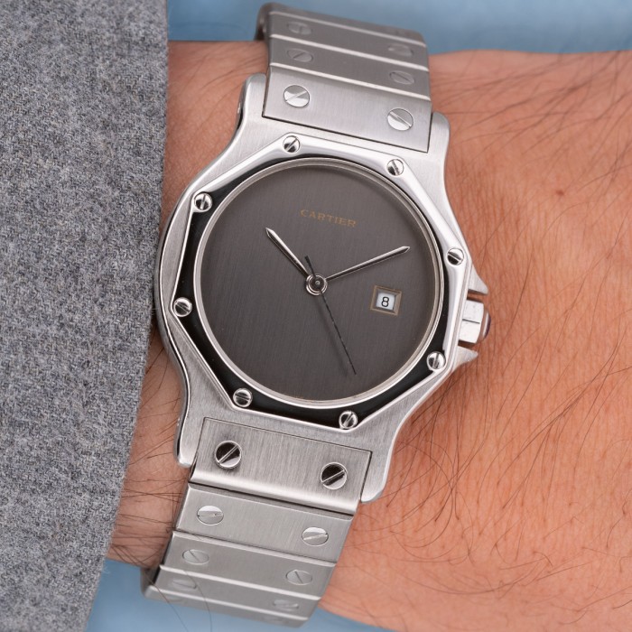 Cartier - Santos Octogonale Réf. 2965 "Gunmetal"