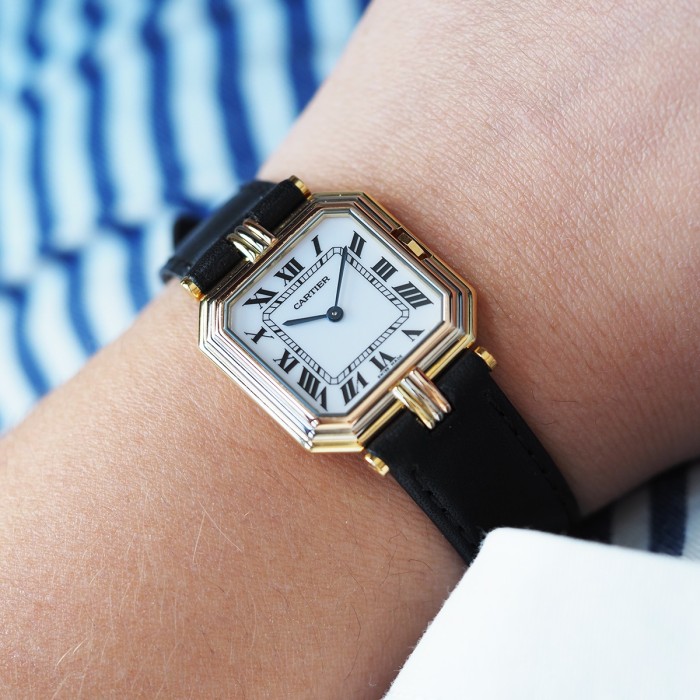 Cartier - Trinity Ceinture 18k Tri-Gold Quartz Circa 1980 Réf. 81045