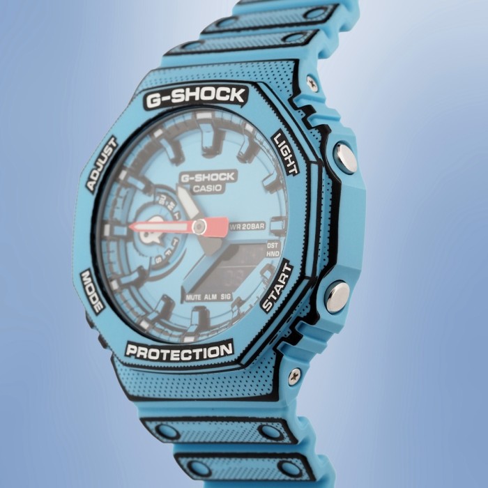 GShock - Manga Limited Edition "CasiOak" Blue GA-2100MNG Full Set Réf. 5611 