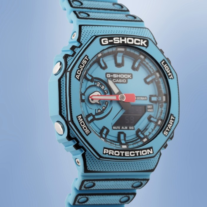 GShock - Manga Limited Edition "CasiOak" Blue GA-2100MNG Full Set Réf. 5611 