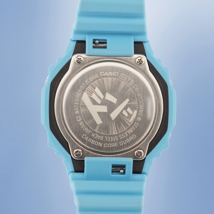 GShock - Manga Limited Edition "CasiOak" Blue GA-2100MNG Full Set Réf. 5611 