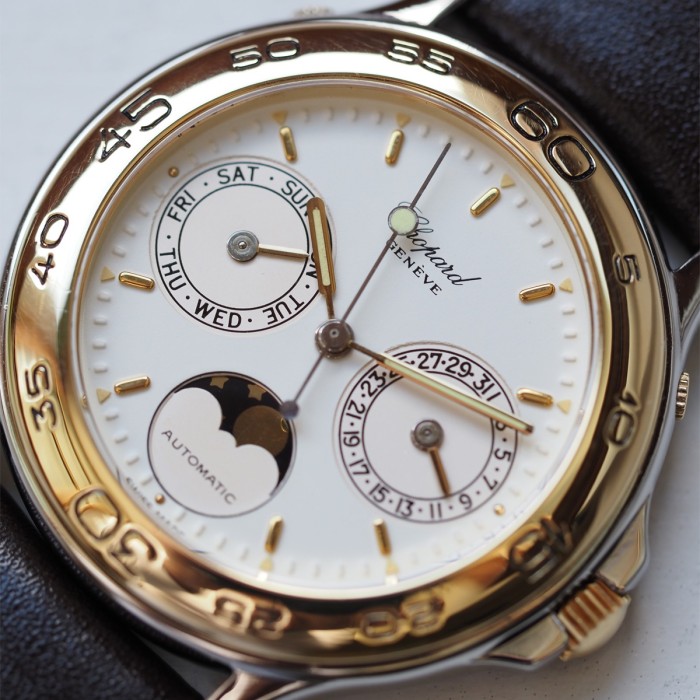 Chopard - Calendar Moonphase Luna D'Oro Vintage Automatic Réf. 8139 