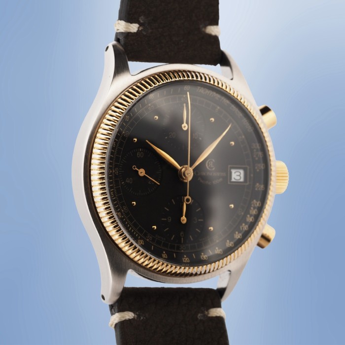 ChronoSwiss - Pacific Chronograph Date Automatic Vintage Circa 1995 Réf. CH7514