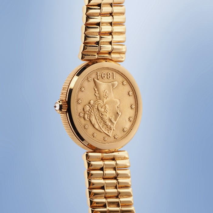 Corum - Set Rare"His & Hers" avec collier en Or Jaune 18cts Vintage
