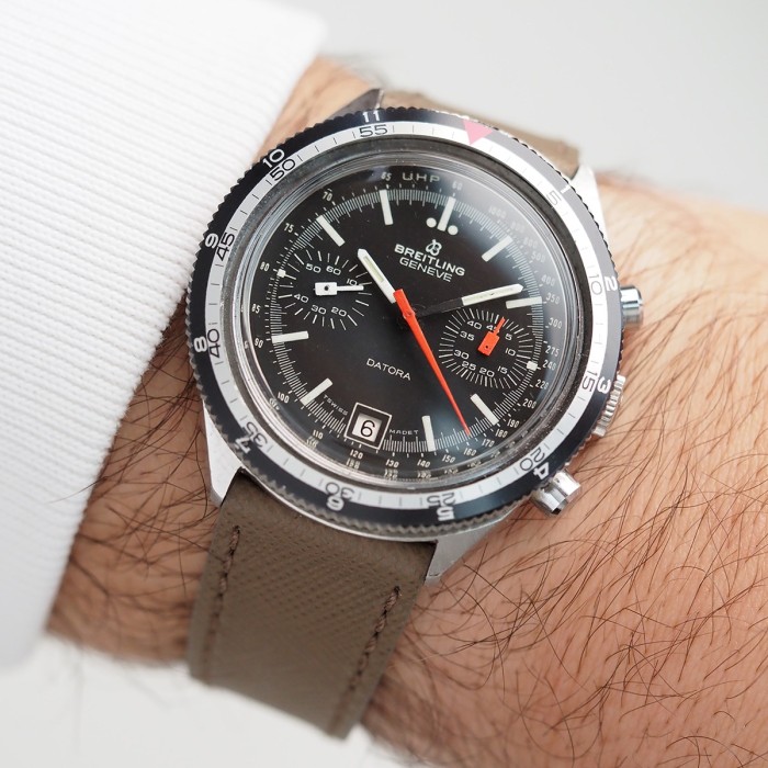 Breitling - Datora Chronograph Vintage Circa 1973 Réf. 7104