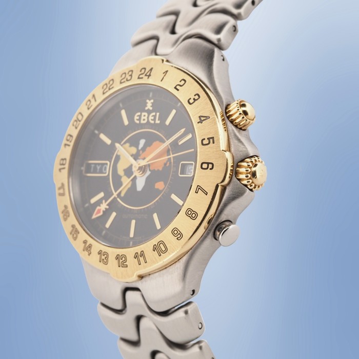 Ebel - Sportwave Meridian GMT WorldTimer Circa 2000 Réf. E6122641